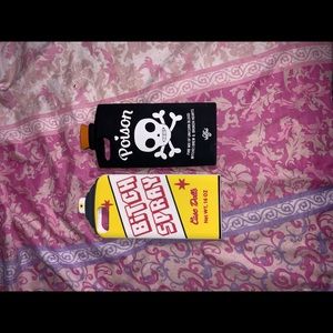 iPhone 7/8 plus poison and b***h silicon Case